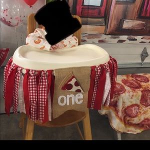 Highchair Banner First Birthday
